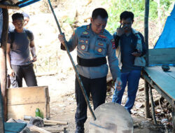 Tim Gabungan Tertibkan PETI di Aliran Batang Pasaman