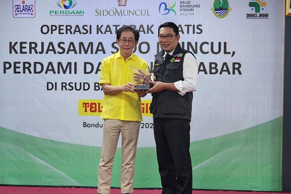 150 Penderita Katarak Dioperasi, Ridwan Kamil Apresiasi Sido Muncul