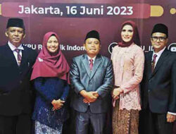 Lima Komisioner KPUD Pasaman periode 2023- 2028 Dilantik Ketua KPU RI