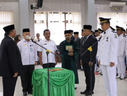 Bupati Pasaman Benny Utama Lantik Sejumlah Pejabat Eselon di Lingkungan Pemkab
