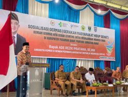 Anggota DPR RI Ade Rezki Pratama Sosialisasi Germas
