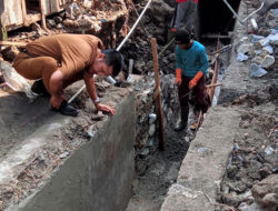 Dinas Perkim Kota Solok Perbaiki Drainase Tanjung Paku