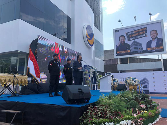 Surya Paloh Optimis NasDem Sumbar Raih 113 Kursi