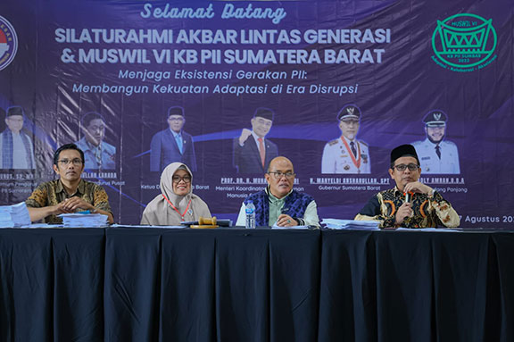 Ketua DPRD Sumbar Minta KB PII Berperan Atasi Persoalan Bangsa