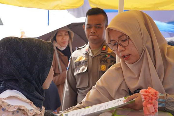 Dinkes Laksanakan Pengawasan Pangan Olahan Siap Saji pada Acara Manasik Haji