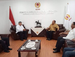 Demi Olahraga, Wako Temui Ketua KONI dan Kemenpora