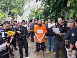 Rekonstruksi Kemenakan Bunuh Mamak Digelar