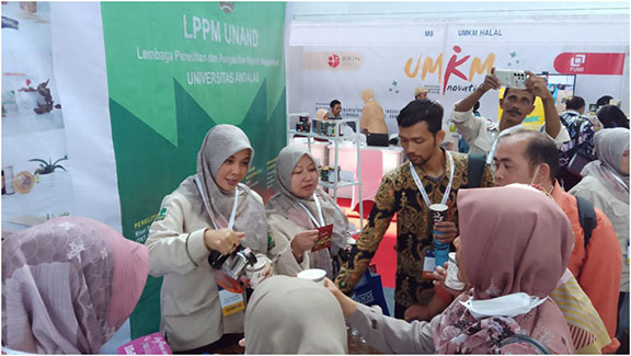 Unand Pamerkan Produk Inovasi Riset dan Binaan Di Inari Expo 2023