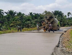Peningkatan Ruas Jalan Muara Sikabaluan–Monganpoula–Satboyak Rampung