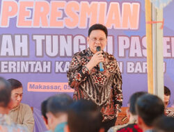 Wujudkan Janji, Bupati Barru Resmikan Rumah Tunggu Pasien