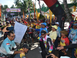 Diikuti Ratusan Pesepeda, SRBC Baralek Gadang Di Nagari Sunue