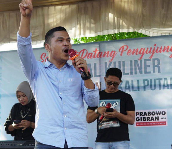 Ribuan Warga Hadiri Festival Kuliner Prabowo-Gibran Sekali Putaran