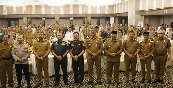Hadir di Rakor Kesiapan Pemilu 2024 Tingkat Sumbar, Bupati Safaruddin Optimis Pelaksanaan Pemilu di Limapuluh Kota Berjalan Lancar