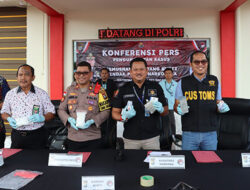 Polres Bintan Musnahkan 1 Kg Narkotika Jenis Sabu