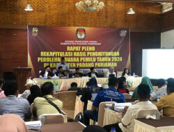 KPU Padang Pariaman Gelar Pleno Rekapitulasi Hasil Pemilu 2024