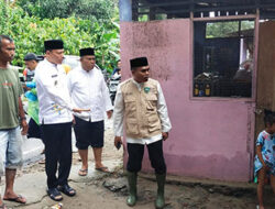 Banjir Dibeberapa Tempat di Pasaman, Bupati Sabar AS Langsung Gerak Cepat