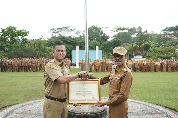 Apel Gabungan 3 Tahun Kepemimpinan, Bupati: Terima Kasih Atas Dedikasi dan Komitmen Para Pegawai