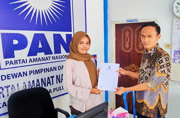 Daftar ke PAN, Syafri Ario Maju Pilkada Limapuluh Kota