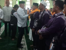 Ratusan Calon Jamaah Haji Pasaman Dilepas Bupati Sabar AS