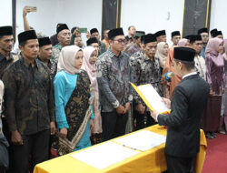 Bawaslu Padang Pariaman Lantik 51 Panwascam