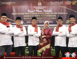 KPU Tetapkan 45 Nama Anggota DPRD Kota Padang