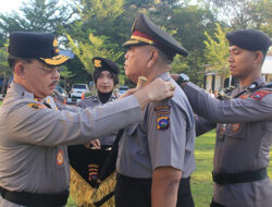 Kapolda Pimpin Upacara Kenaikan Pangkat