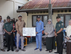 Dorong Produktifitas Pertanian, Bupati Safaruddin Serahkan Bantuan Pompa Air
