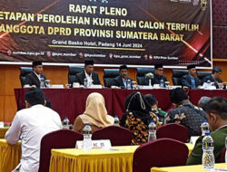 KPU Tetapkan 65 Anggota DPRD Provinsi Sumbar