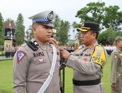Kapolres Pasbar Pimpin Apel Gelar Pasukan Ops Patuh Singgalang