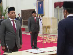 Jokowi Lantik 3 Wakil Menteri Jelang Akhir Masa Jabatan