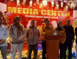Gelar Konferensi Pers, KPU Pasaman Tutup Pendaftaran Bakal Calon Bupati dan Wakil Bupati 