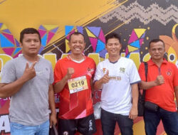 Atlet Atletik Porwanas PWI Sumbar Adu Kecepatan 3000 K di Stadion Lambung Mangkurat