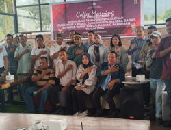 Gelar Coffee Morning, KPU Padang Pariaman Sosialisasi Pencalonan Kepala Daerah dengan Awak Media