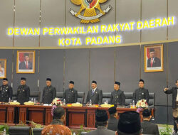 DPRD Gelar Rapat Paripurna Peringatan HJK Padang Ke-355