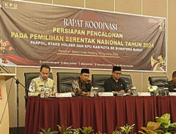 KPU Sumbar Bahas Persiapan Pencalonan Kepala Daerah