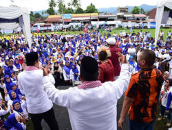 Ribuan Masyarakat Banjiri Acara Deklarasi Suhatribur dan Yosdianto