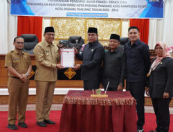 DPRD Padang Panjang Setujui Ranperda RPJPD 2025-2045