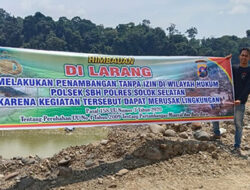 Tindak Tegas Pelaku Ilegal Mining di Wilayah Hukum Polres Solsel