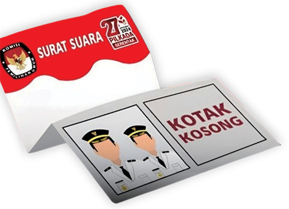 Polemik Pilkada Kotak Kosong Masuk Babak Baru
