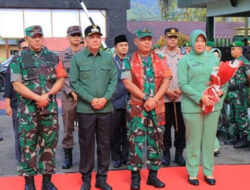 Danrem 032/Wrb Brigjend TNI Wahyu Eko Purnomo Jalin Silaturahmi dengan KPU Pasaman