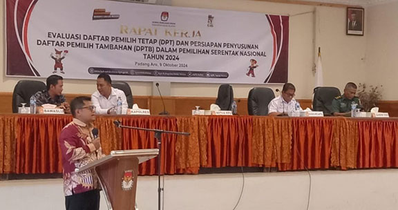 KPU Solsel Gelar Raker DPT dan DPTb