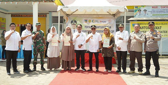 Program PTSL 2024 Targetkan 1.000 Sertifikat Tanah di Solsel