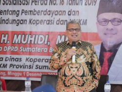 Ketua DPRD Sumbar Muhidi Sosialisasikan Perda 16 Tahun 2019