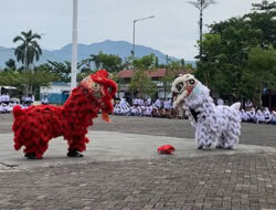 Tampil Memukau di HAB Kemenag RI ke-79, Tim Barongsai HBT Kota Padang Raih Juara Dunia