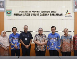 Ketua DPRD Sumbar Muhidi Tinjau Pelayanan Kesehatan di RSUD Pariaman