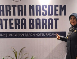 Hadiri Halalbihalal DPW NasDem Sumbar, Endarmy Tegaskan Komitmen Perkuat Konsolidasi Partai