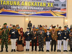 360 Taruna Dinyatakan Lulus, Pelepasan Angkatan XX SMKN 3 Pariaman Sukses
