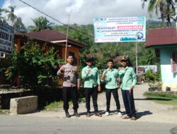 Tegas Tolak Tambang Emas Ilegal, Nagari Kapau Alam Pauh Duo Pasang Spanduk Larangan