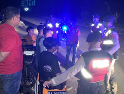 “Gas Pol Patroli, Stop Balap Liar & Tawuran”, Polres Solok Selatan Gencarkan Antisipasi Gangguan Kamtibmas