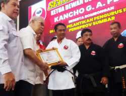 Wakil Ketua DPRD Sumbar Evi Yandri Dilantik jadi Ketua Pengprov Inkado Sumbar